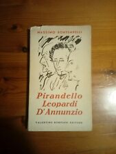 Massimo bontempelli pirandello usato  Luzzi