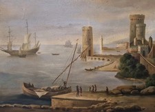 Dipinto olio tela usato  Roma