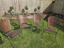 Iron garden chairs for sale  MILFORD HAVEN