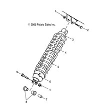 Polaris srs axle d'occasion  Expédié en Belgium