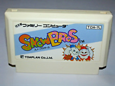 Snow Bros (Snow Brothers) Famicom NES Japão importação vendedor dos EUA, usado comprar usado  Enviando para Brazil