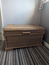 Vintage wicker bamboo for sale  SHEFFIELD