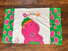 Barney dinosaur pillowcase for sale  Palmyra