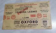 Biglietto della lotteria usato  Genova