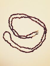 Collana granato taglio usato  Milano