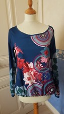 Top chemisier desigual d'occasion  Bourg-en-Bresse