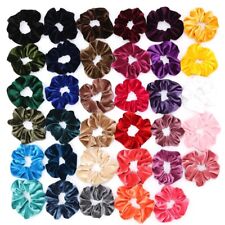 Velvet hair scrunchies for sale  Shipping to Ireland