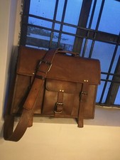 bolsa couro marrom comprar usado  Enviando para Brazil