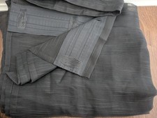 Grey sheer striped for sale  EDGWARE