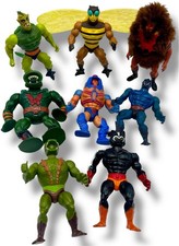 Lote de 8 bonecos colecionáveis vintage dos anos 1980 MOTU Masters Of The Universe He-Man comprar usado  Enviando para Brazil