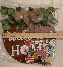 Interchangeable welcome home for sale  Genoa