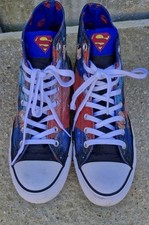Superman chuck taylors for sale  CHICHESTER