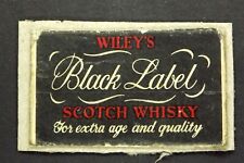 Whisky escocés Matchbox Label Brewery Wiley's Black Label MN944 segunda mano  Embacar hacia Argentina