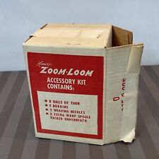 Usado, De colección 1968 Kenner Zoom Loom máquina de tejer automática caja de accesorios originales segunda mano  Embacar hacia Argentina