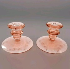 Antique pair pink for sale  Wharton