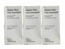 FRETE RÁPIDO! Pacote com 2 Starbucks Chai Tea Concentrate Spiced Black Tea Concentrate!  BB 3/26 comprar usado  Enviando para Brazil