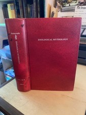 Gubernatis: Zoological Mythology, Volumes I and II (Bound-as-One) 1978 Good HB comprar usado  Enviando para Brazil