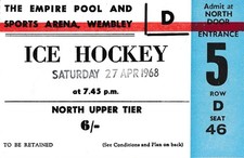 Ice hockey ticket for sale Ice hockey ticket for sale  LONDON