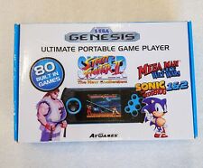 SEGA CONSOLE PORTÁTIL MEGADRIVE/GENESIS 80 JOGOS RARO VERSÃO STREET FIGHTER II comprar usado  Enviando para Brazil