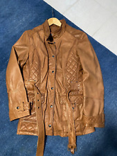 Cognac lederjacke damen gebraucht kaufen  Bergisch Gladbach