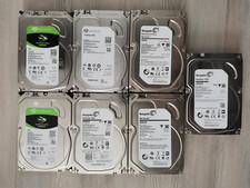 7x Festplatten 3TB HDD SATA 7200 3,5" (4x Barracuda + 3x Desktop HDD) Seagate comprar usado  Enviando para Brazil