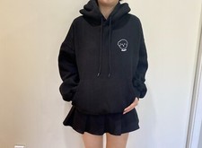 Oversized sweatshirt black for sale  Bellevue