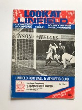 Linfield manchester united...1 for sale  CHISLEHURST