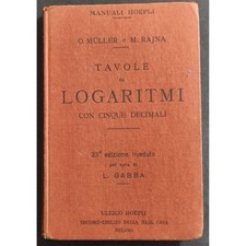Tavole logaritmi con usato  Alessandria