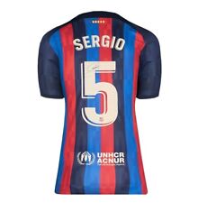 CAMISA BARCELONA ASSINADA POR SERGIO BUSQUETS comprar usado  Enviando para Brazil