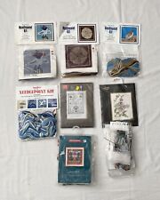 Vintage needlepoint tapestry for sale  LONDON