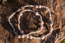 Collier sautoir étain d'occasion  Ax-les-Thermes