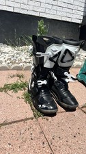 Botas masculinas Leatt 3.5 motocross moto suja ATV tamanho 11 preto branco usadas comprar usado  Enviando para Brazil