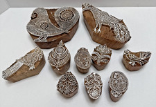 Wood blocks peacock for sale  Fairfield