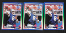 1990 SCORE FOOTBALL # 21 TROY AIKMAN (3 CÓPIAS) BELO CARTÃO comprar usado  Enviando para Brazil