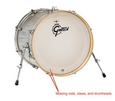 maple bass drum for sale  Fort Wayne
