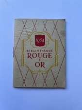 Bibliothèque rouge mini d'occasion  Paris XI