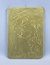Piastra scultura bronzo usato  Inverigo