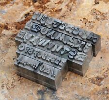 Alphabet bleilettern vintage gebraucht kaufen  Kehl