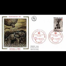 Fdc soie croix d'occasion  Crécy-la-Chapelle