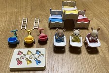 Juego de muebles para bebé Sylvanian Families adorables accesorios para jugar segunda mano  Embacar hacia Mexico
