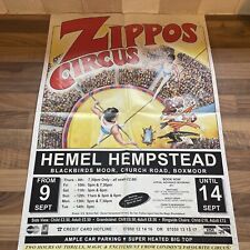 Zippos circus poster for sale  WOKING