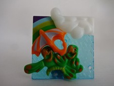 Kinder " 3D - Plastik Puzzle " Papageien mit Regenschirm stehen im Regen comprar usado  Enviando para Brazil