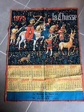 Torchon calendrier ancien d'occasion  Bordeaux-