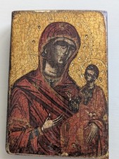 Holzikone byzantinisch mutterg gebraucht kaufen  Meerbusch
