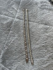 Sterling silver diamonique for sale  HARROW