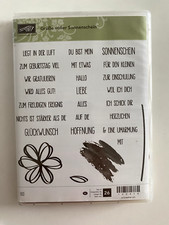 Stampin stempelset grüße gebraucht kaufen  Friedrichsdorf