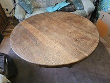 Massiver wohnzimmertisch rund gebraucht kaufen  Sprockhövel