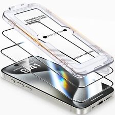 Usado, 2X 6D Echt Schutzglas für iPhone 16 15 14 13 Pro Max Panzerfolie EASY INSTALL 9H comprar usado  Enviando para Brazil