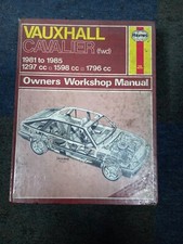 Haynes manual vauxhall for sale  BILSTON