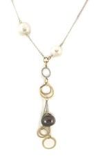 Collana perle diamond d'occasion  Expédié en Belgium